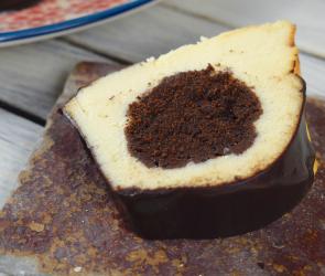 Cheesecake mit Schokofüllung