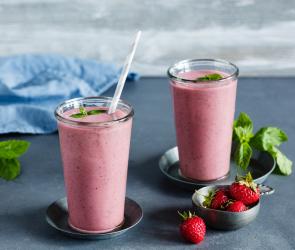 Erdbeer-Vanille-Shake