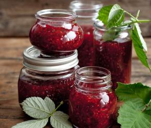 Schnelle Himbeerkonfitüre