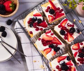 Beerenkuchen vom Blech