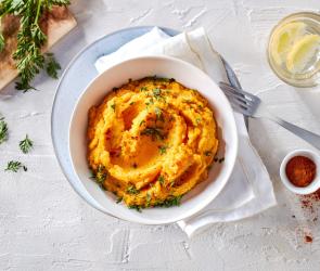 Karottenpüree mit Ingwer