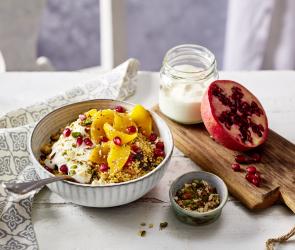 One-Pot mit Couscous und Pfirsich