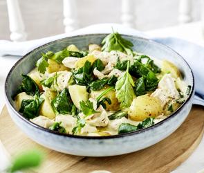 One-Pot Kartoffeln mit Hähnchen