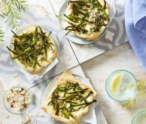 Vegetarische Spargel-Küchlein