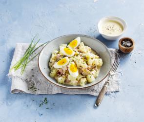 "Kartoffelsalat" aus Kohlrabi