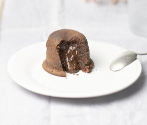 Schokoladenküchlein mit flüssigem Kern