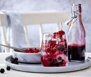 Sirup für Johannisbeer-Vanille-Limo