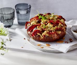 Gefülltes Partybrot