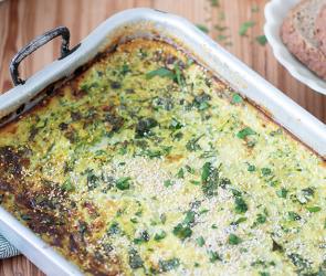 Leichter Zucchiniauflauf