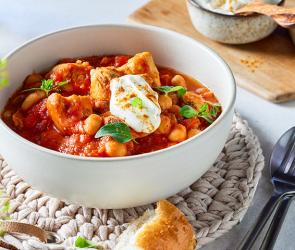 Schnelles Hähnchen-Chili