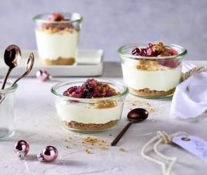 Käsekuchencreme mit Spekulatius