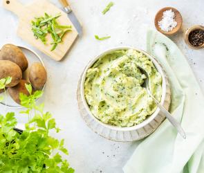 Bärlauch-Kartoffel-Püree