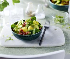 Schlanker Kartoffelsalat