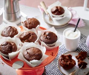 Schoko-Bananen-Muffins