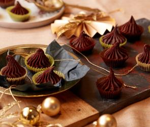 Einfach Schokotrüffel mit Orange.