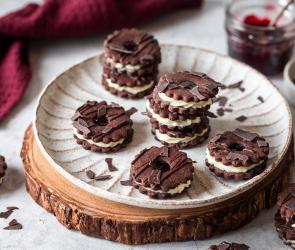 Schwarzwälder-Kirsch-Plätzchen