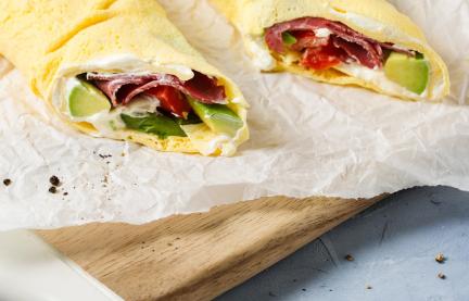 Bunte-Eier-Wraps im Cookit