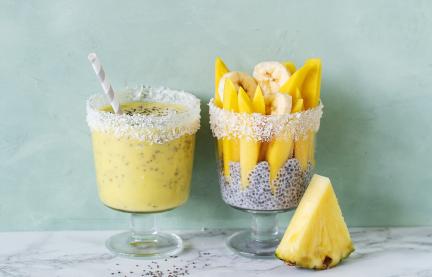 Tropischer Chia-Smoothie
