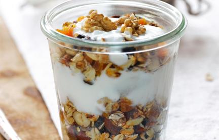 Energie-Müsli im Glas