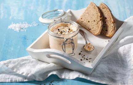 Einfacher Lachsaufstrich