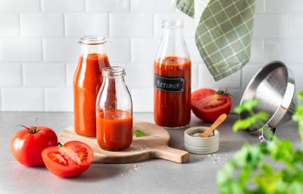 Tomatenketchup selber machen.