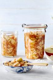 Kimchi mit Apfel