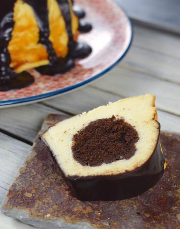 Cheesecake mit Schokofüllung