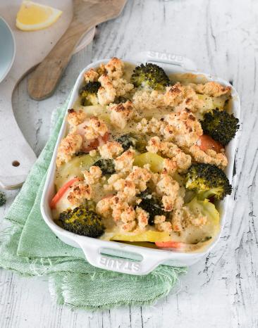 Kartoffel-Gemüse-Gratin