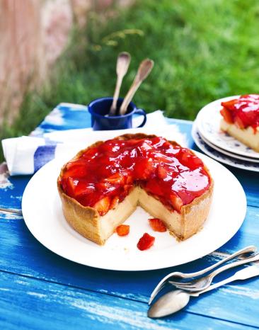 Erdbeer-Käsekuchen