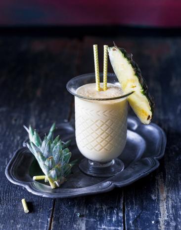 Pina Colada mit frischer Ananas