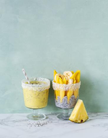 Tropischer Chia-Smoothie