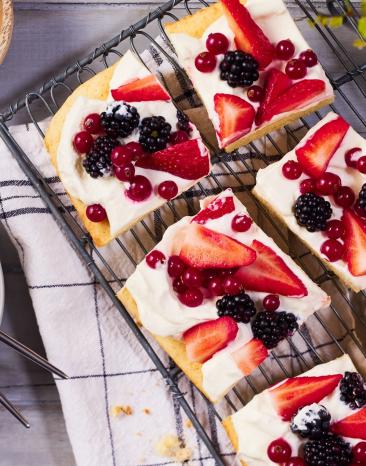 Beerenkuchen vom Blech