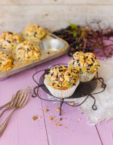 Holunder-Buttermilch-Muffins Holunder-Buttermilch-Muffins