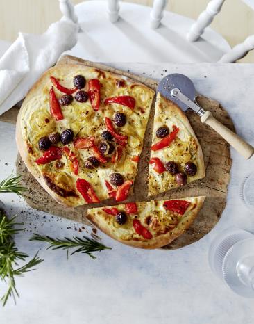 Pizza aus der Provence Pizza aus der Provence