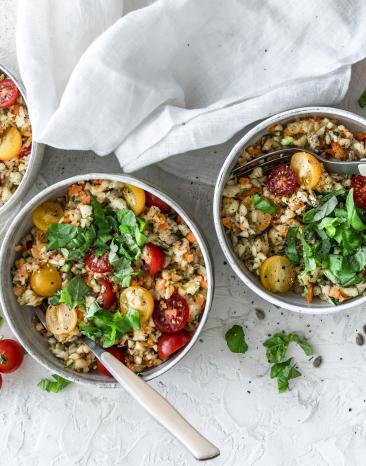 Ratzfatz-Gemüsesalat