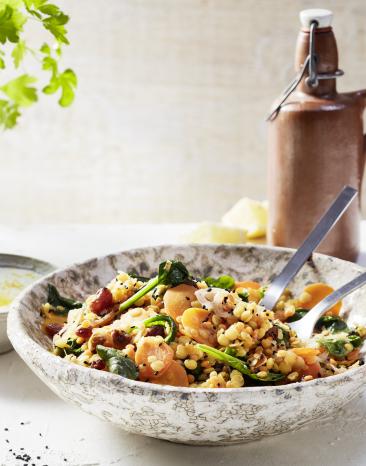 Linsensalat mit Zitronenjoghurt Linsensalat mit Zitronenjoghurt