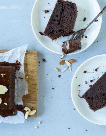 Veganer Schoko-Bananen-Kuchen