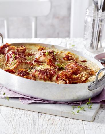 Putenkrüstchen-Hokkaido-Gratin Putenkrüstchen-Hokkaido-Gratin