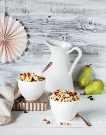 Basisches Müsli nach Bircher Art