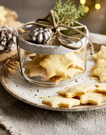 Herzhafte Blauschimmel-Sternentaler