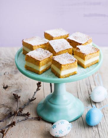 Karottenkuchen mit Frischkäsefrosting