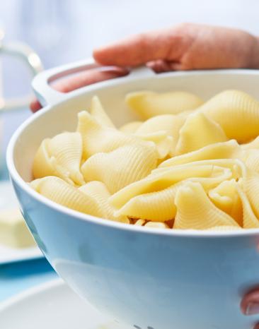 Nudeln ganz einfach im Cookit gekocht.