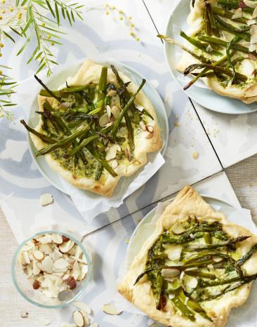 Vegetarische Spargel-Küchlein