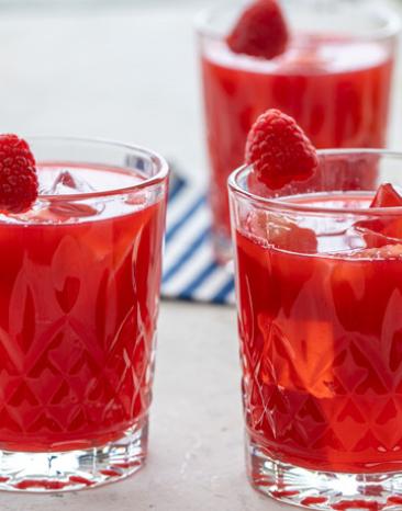 Himbeer-Limonade