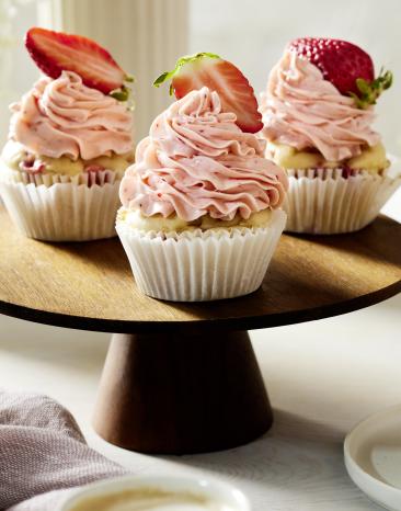 Erdbeer-Cupcakes Erdbeer-Cupcakes