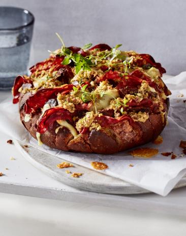 Gefülltes Partybrot