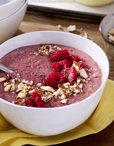 Himbeer-Porridge