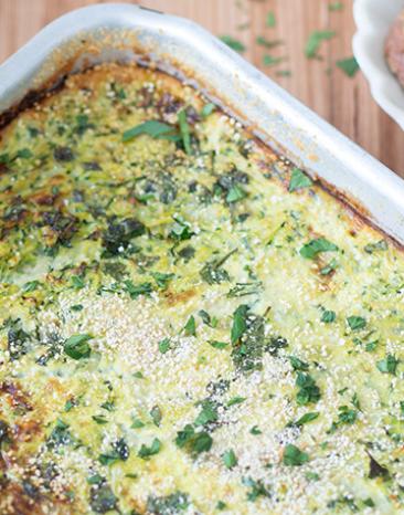 Leichter Zucchiniauflauf