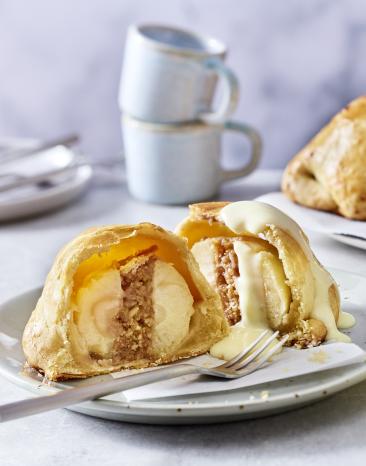 Äpfel im Schlafrock