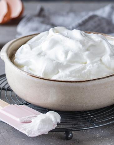 Eischnee im Cookit ganz einfach steif schlagen.